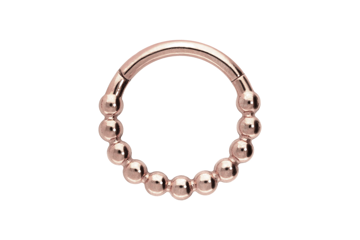 Chirurgenstahl Segmentring Clicker Piercing KUGELN